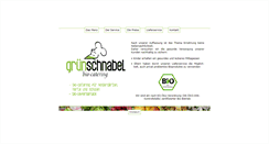 Desktop Screenshot of gruenschnabel-bio-catering.de